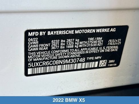 Used 2022 BMW X5 xDrive40i w/ Premium Package AWD/4WD image 32