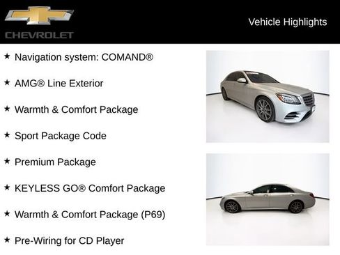 Used 2018 Mercedes-Benz S 560 4MATIC Sedan image 5