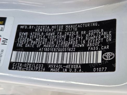 Used 2016 Toyota Avalon XLE Premium w/ Protection Package image 23