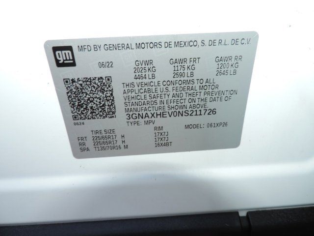 Used 2022 Chevrolet Equinox LS w/ LS Convenience Package FWD image 17