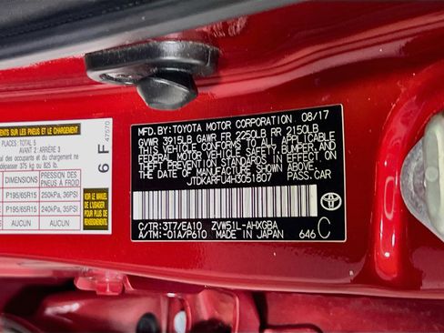 Used 2017 Toyota Prius Four FWD image 31