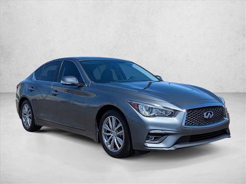 Used 2021 INFINITI Q50 Pure w/ Cargo Package RWD image 3