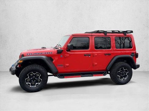Used 2023 Jeep Wrangler Unlimited Rubicon 4xe w/ Cold Weather Group AWD/4WD image 5