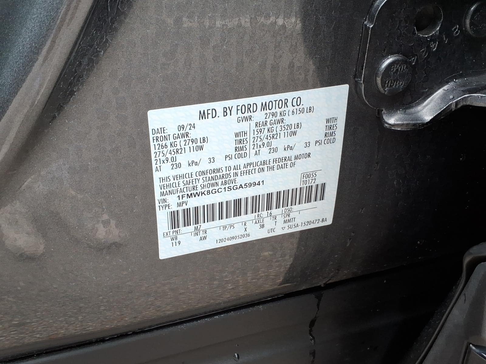 Certified 2025 Ford Explorer ST AWD/4WD image 34
