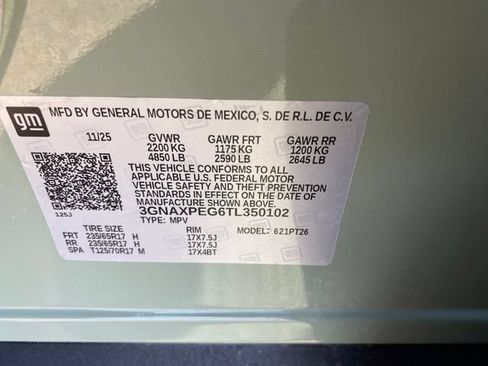 Certified 2026 Chevrolet Equinox LT w/ Convenience Package II AWD/4WD image 24