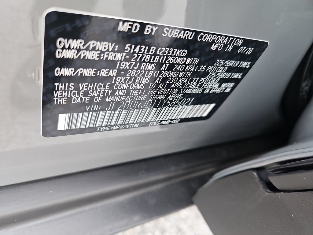 New 2026 Subaru Outback Touring XT AWD/4WD image 24