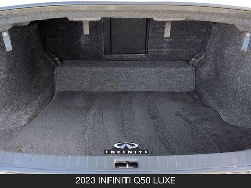 Used 2023 INFINITI Q50 Luxe w/ Cargo Package RWD image 19
