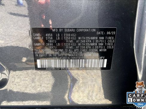 Certified 2024 Subaru Outback Onyx Edition AWD/4WD image 33
