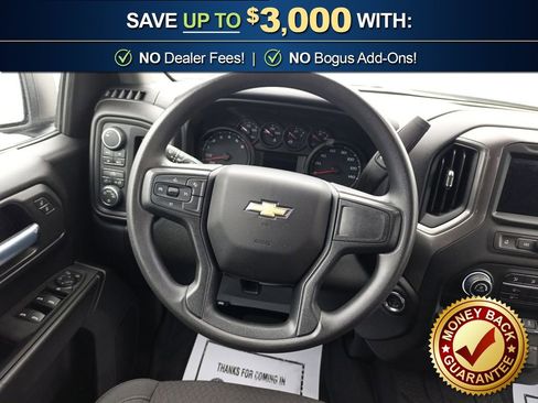 Used 2026 Chevrolet Silverado 1500 Custom w/ Turbomax Blackout Package AWD/4WD image 18