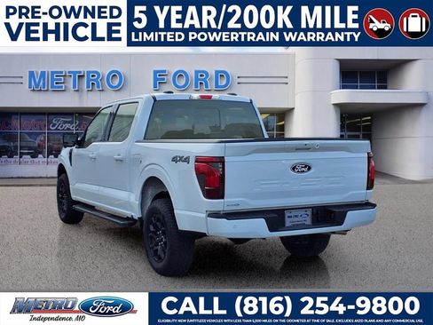 Used 2025 Ford F150 XLT w/ Equipment Group 302A MID AWD/4WD image 5