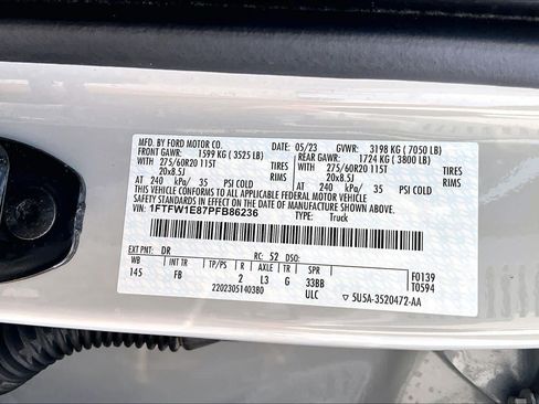 Used 2023 Ford F150 XLT w/ Equipment Group 302A High AWD/4WD image 35