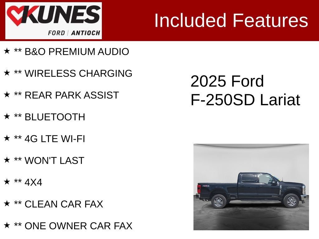 Used 2025 Ford F250 Lariat AWD/4WD image 4