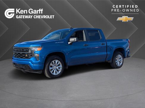Certified 2022 Chevrolet Silverado 1500 Custom image 1