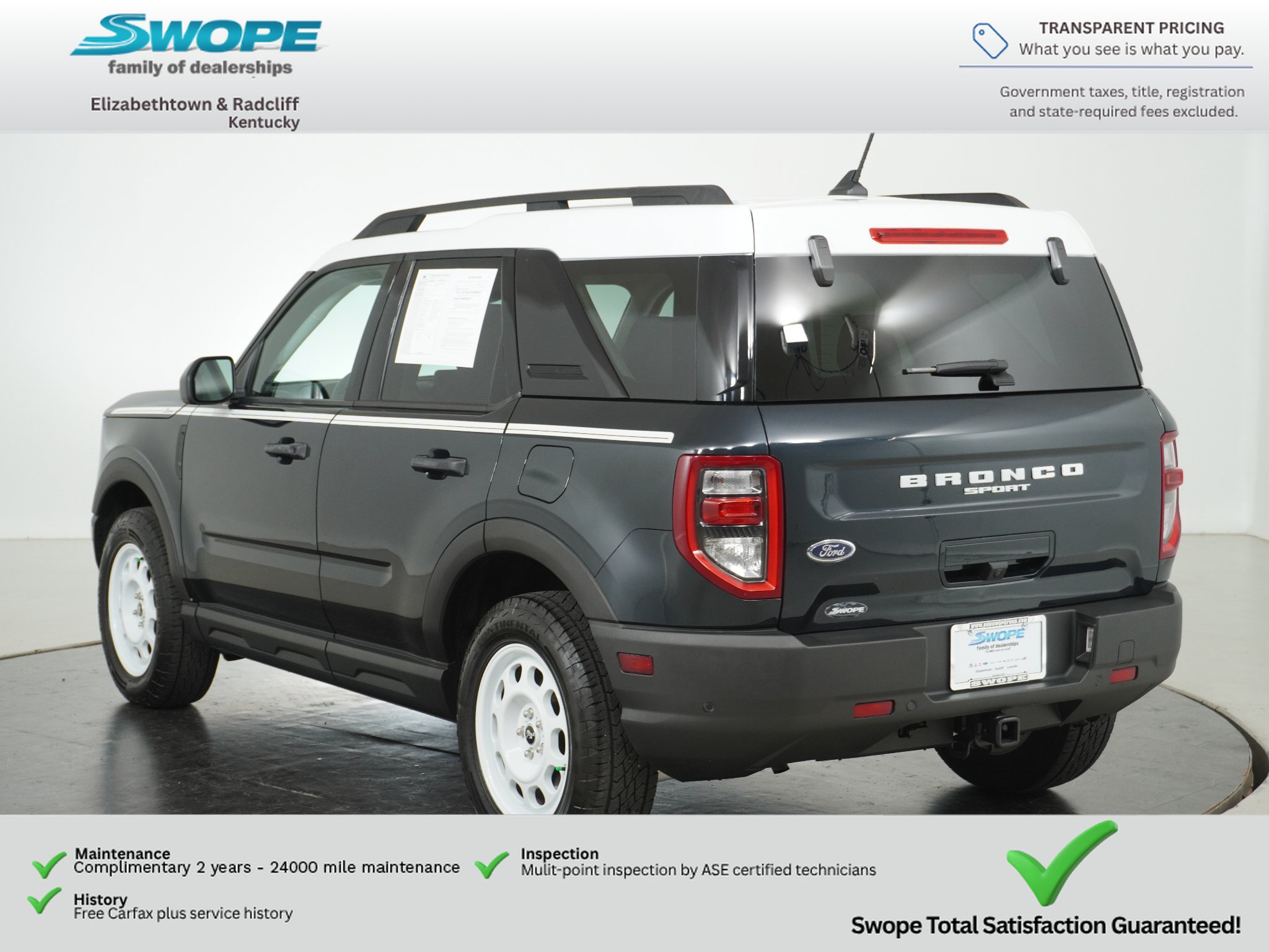 Used 2023 Ford Bronco Sport Heritage w/ Heritage Convenience Package AWD/4WD image 5