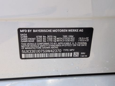 Used 2025 BMW X5 M60i w/ Executive Package AWD/4WD image 32