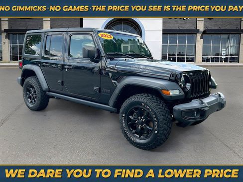 Used 2022 Jeep Wrangler Unlimited Sport AWD/4WD image 1