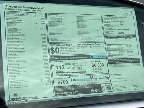 Used 2025 BMW i4 eDrive40 w/ Premium Package image 29