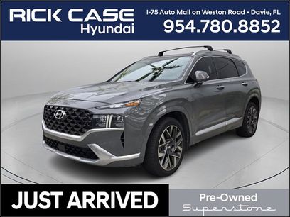 Certified 2022 Hyundai Santa Fe Calligraphy