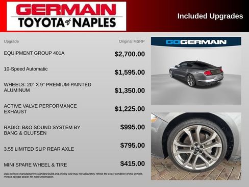 Used 2022 Ford Mustang GT Premium w/ Equipment Group 401A RWD image 4
