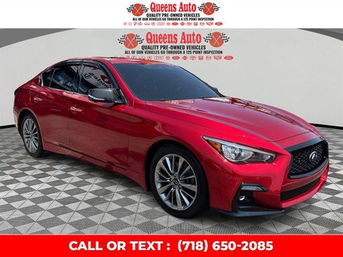 Used 2022 INFINITI Q50 Luxe w/ Cargo Package AWD/4WD image 9