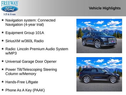 Used 2025 Lincoln Corsair AWD w/ Equipment Group 101A image 2