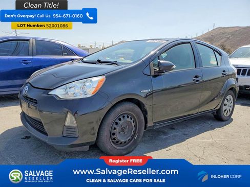 Used 2012 Toyota Prius C One FWD image 1