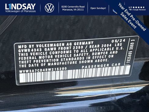 Used 2024 Volkswagen GTI SE image 27