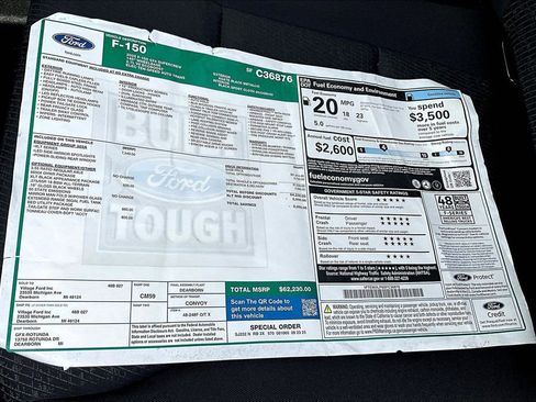 Used 2025 Ford F150 XLT w/ Equipment Group 302A MID AWD/4WD image 13