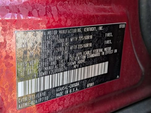 Used 2020 Toyota RAV4 Limited w/ Limited Grade Weather Package image 19