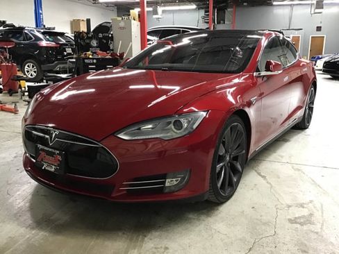 Used 2015 Tesla Model S P85D AWD/4WD image 1
