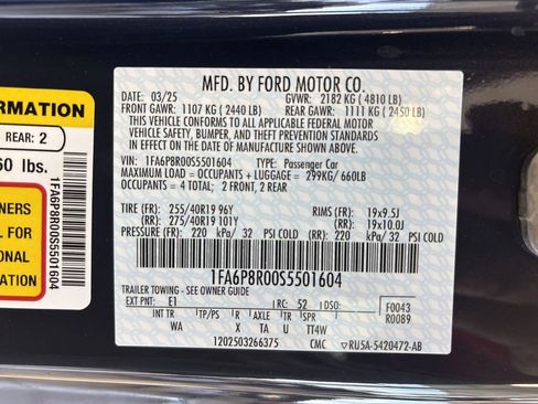 New 2025 Ford Mustang Dark Horse image 27