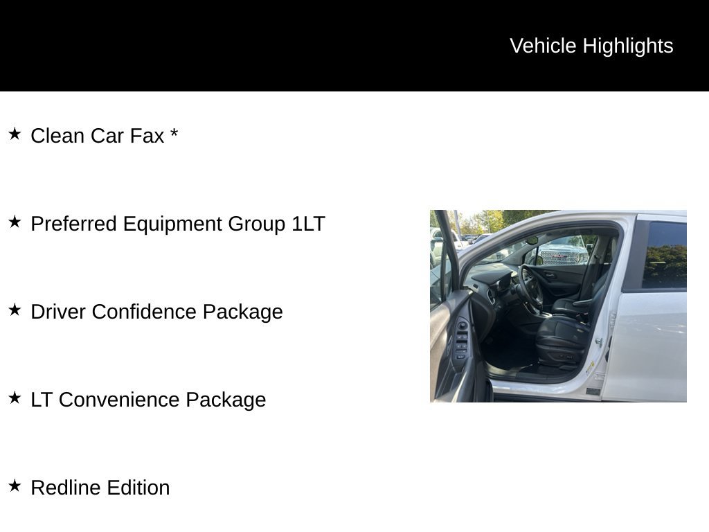 Used 2018 Chevrolet Trax LT w/ Redline Edition AWD/4WD image 11