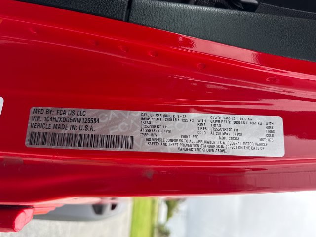 Used 2022 Jeep Wrangler Unlimited Sport AWD/4WD image 25