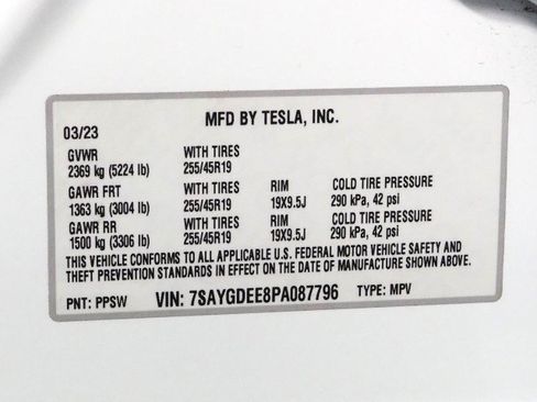 Used 2023 Tesla Model Y Long Range AWD/4WD image 65
