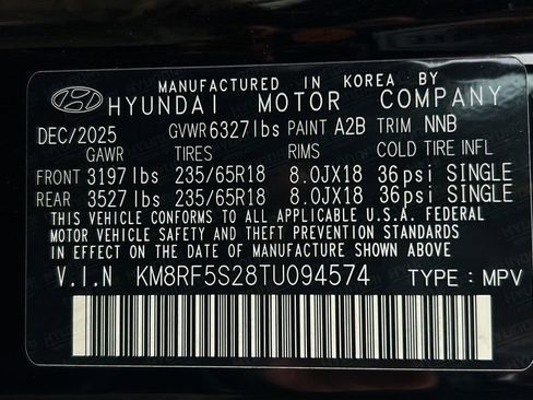 New 2026 Hyundai Palisade SE image 29