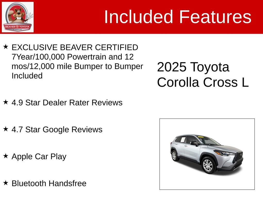 Used 2025 Toyota Corolla Cross L FWD image 4