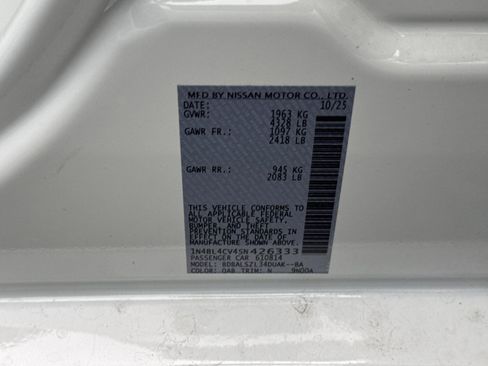 New 2025 Nissan Altima 2.5 SR w/ SR Premium Package image 23