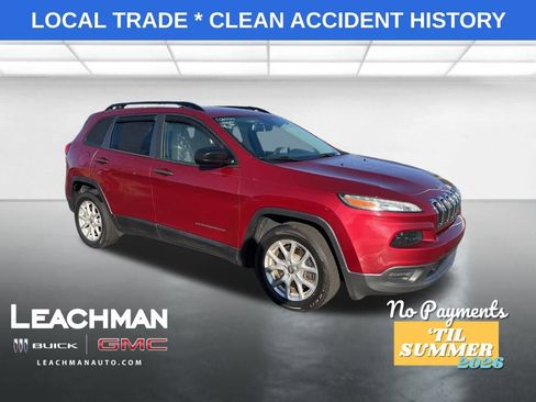 Used 2017 Jeep Cherokee Sport image 1