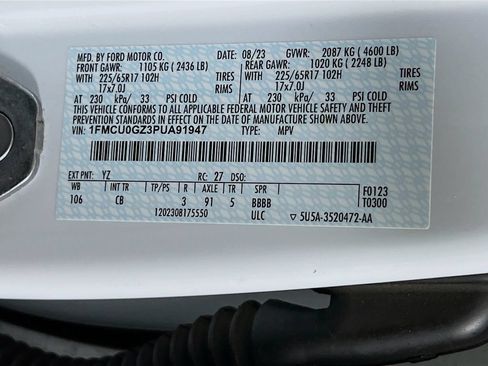 Certified 2023 Ford Escape Active FWD image 36