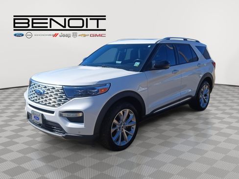 Used 2022 Ford Explorer Platinum w/ Technology Package image 1