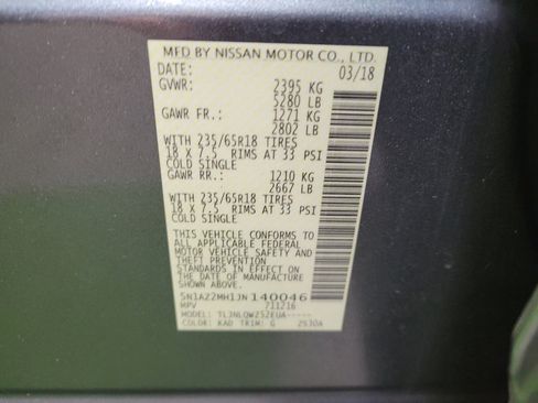 Used 2018 Nissan Murano SV image 33