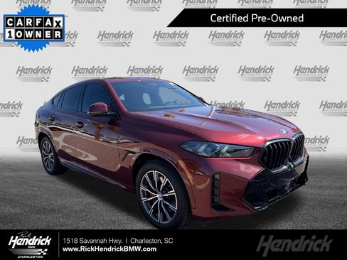 Certified 2025 BMW X6 xDrive40i w/ Executive Package image 1