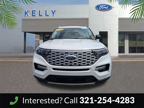 Certified 2022 Ford Explorer Platinum w/ Equipment Group 601A AWD/4WD image 3