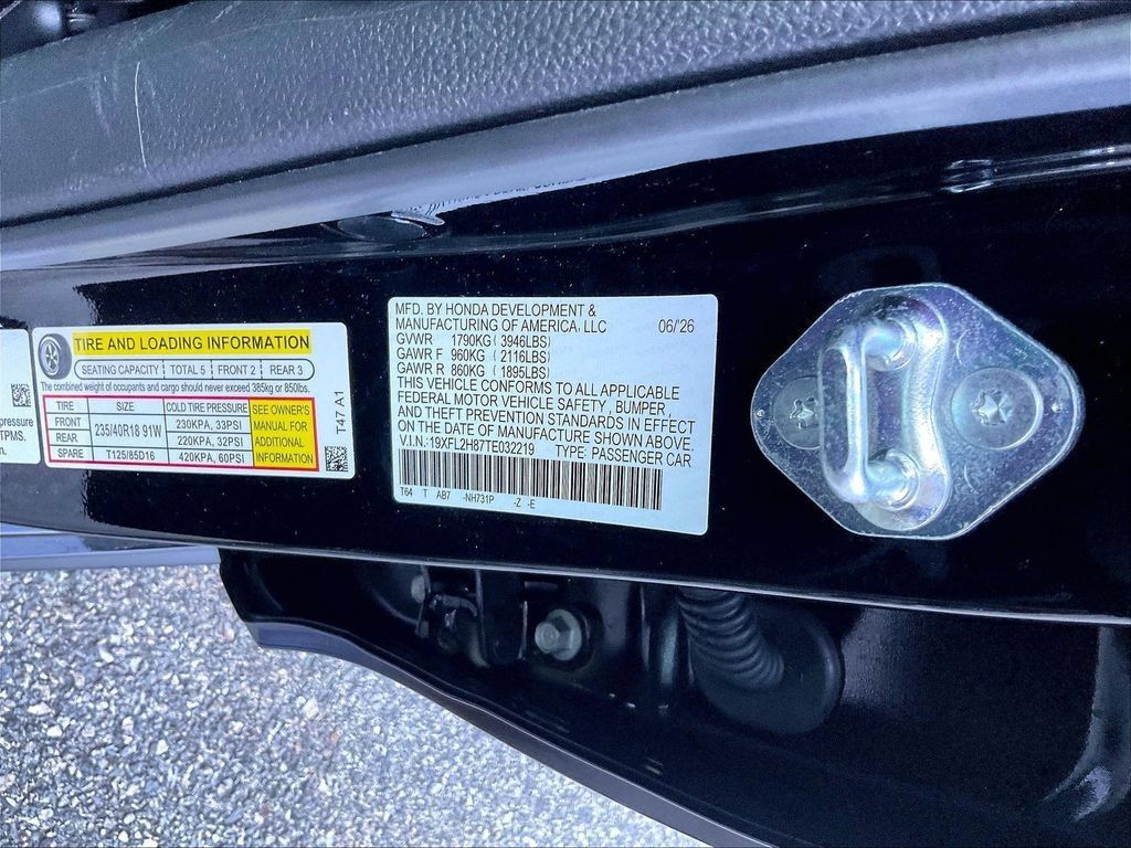 Certified 2026 Honda Civic Sport image 66