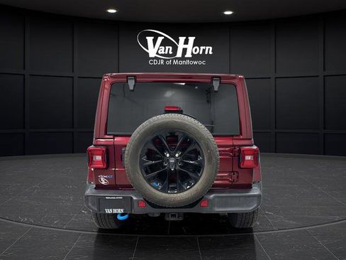 Used 2022 Jeep Wrangler Unlimited Sahara 4xe w/ Cold Weather Group image 4