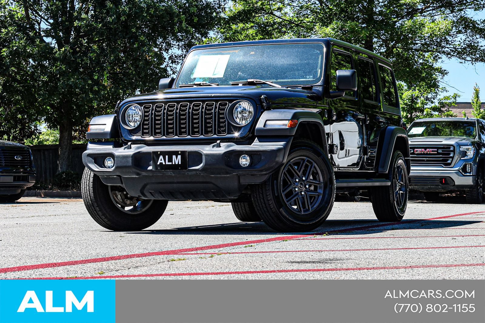 Used 2024 Jeep Wrangler Unlimited Sport AWD/4WD image 2