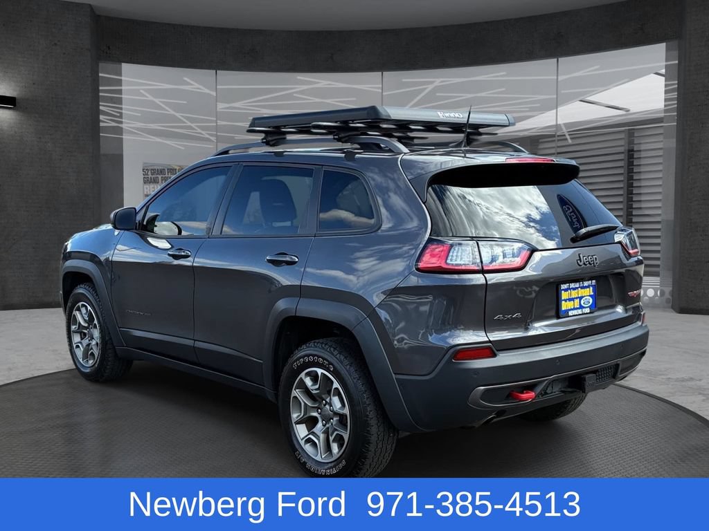 Used 2020 Jeep Cherokee Trailhawk AWD/4WD image 7