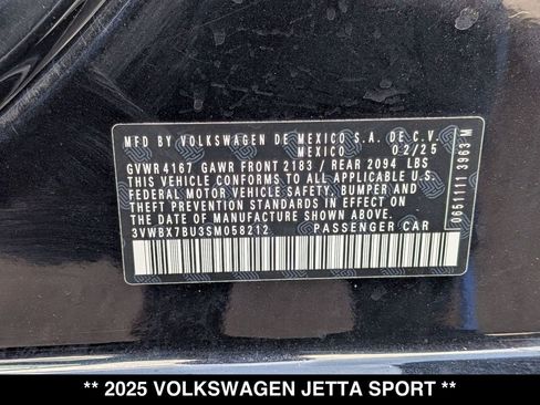Used 2025 Volkswagen Jetta Sport FWD image 30