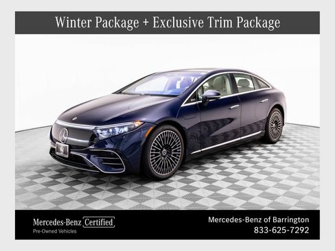 Certified 2023 Mercedes-Benz EQS 580 4MATIC Sedan image 1