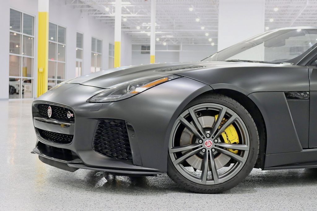 Used 2017 Jaguar F-TYPE SVR AWD/4WD image 3